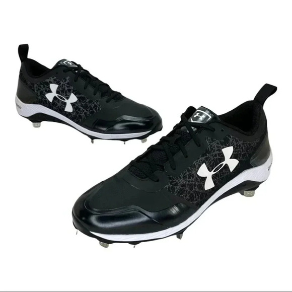 Under Armour Yard Low Top Medium Width Mens Baseball Cleats - Picture 11 of 14